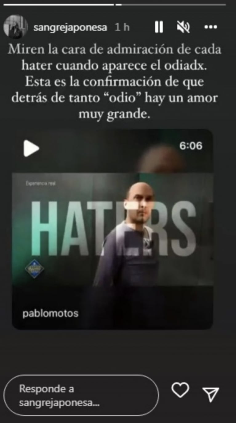 China Suárez sorprendió con una reflexión sobre los haters: "Detrás de tanto odio, hay un amor muy grande"