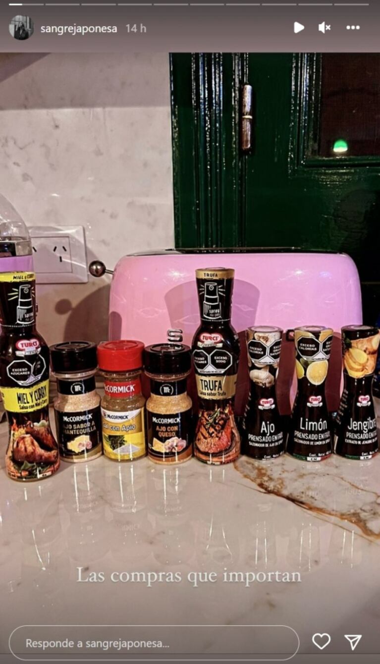 China Suárez volvió de sus vacaciones con Rusherking  y compartió sus llamativas compras: "Las que importan"