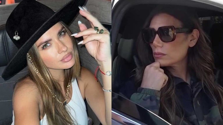 China Suárez y Flor de la Ve (Fotos: Instagram y captura América TV)