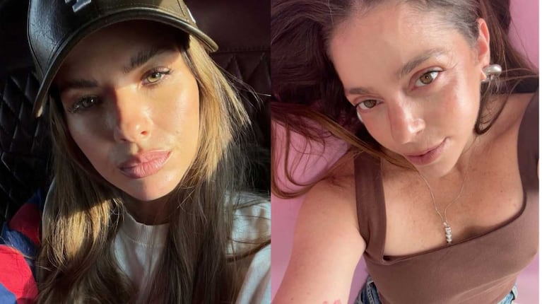 China Suárez y Juariu (Fotos: Instagram @sangrejaponesa y @juariu)