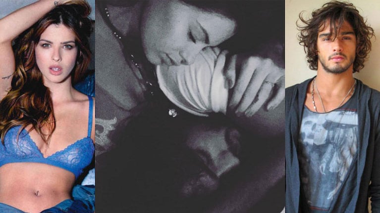 China Suárez y Martlo Teixeira, súper enamorados (Fotos: Instagram y Web).