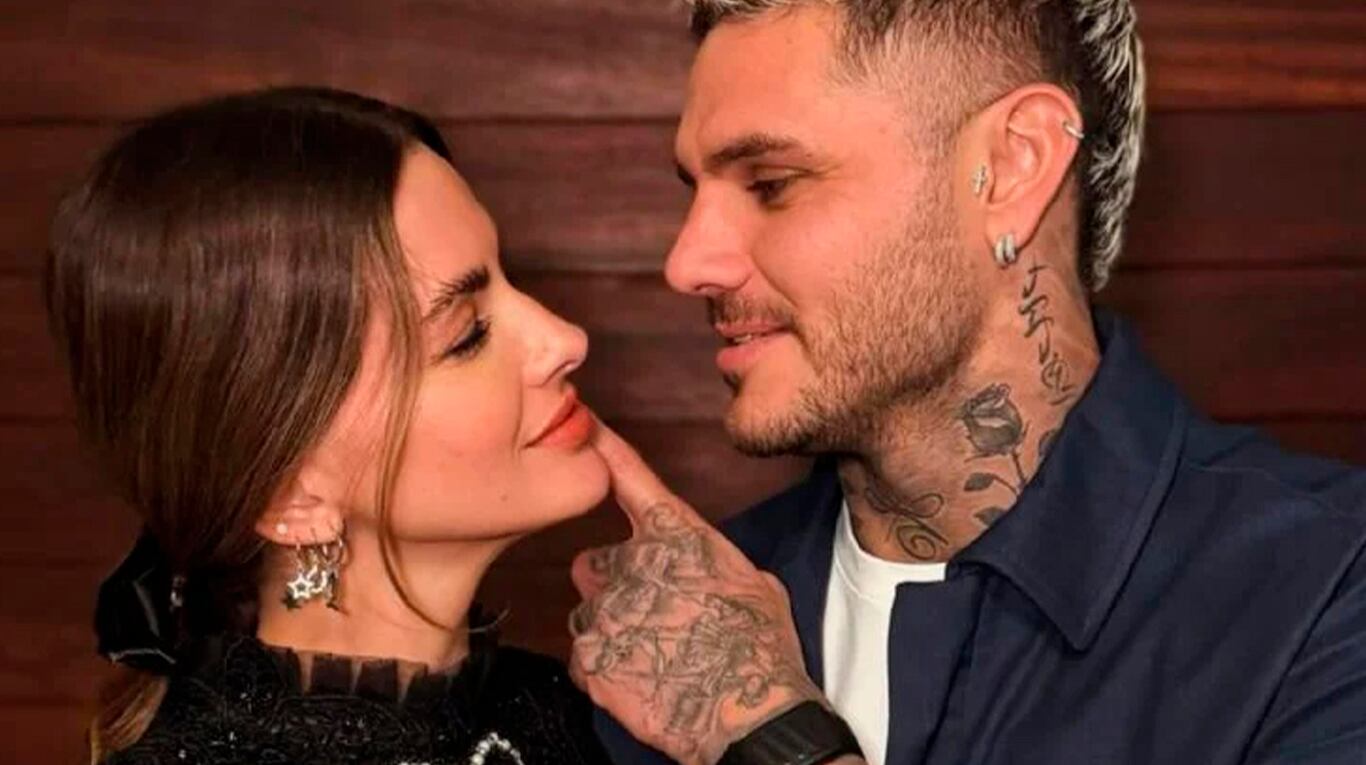 China Suárez y Mauro Icardi. Foto: Instagram