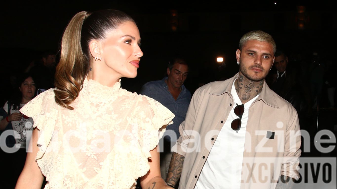 China Suárez y Mauro Icardi: Foto: Movilpress