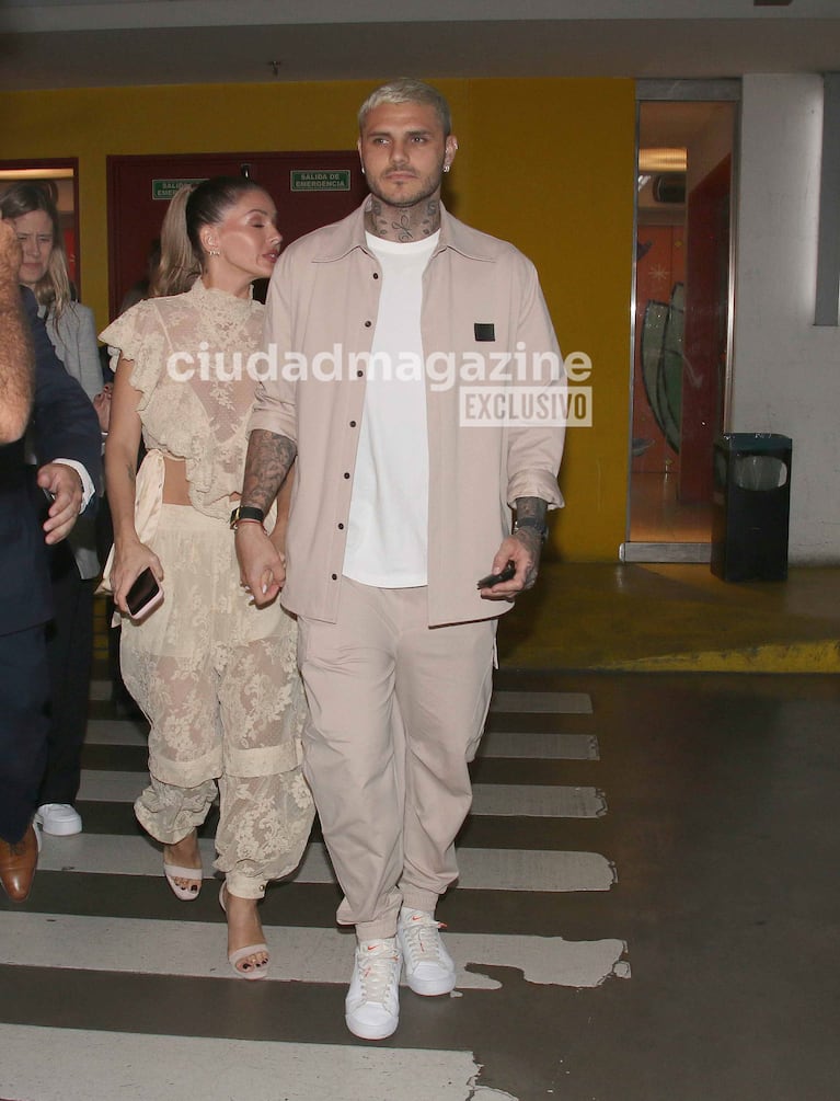 China Suárez y Mauro Icardi (Foto: Movilpress)