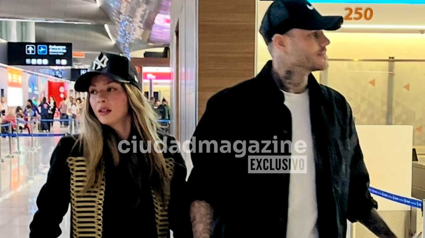 China Suárez y Mauro Icardi (Foto: Movilpress)