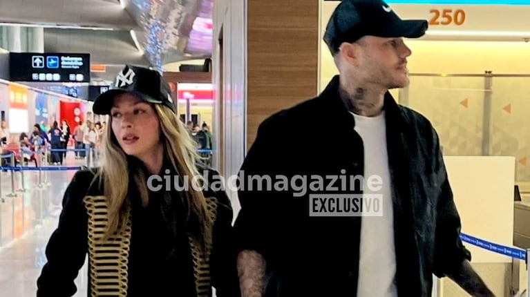 China Suárez y Mauro Icardi (Foto: Movilpress)