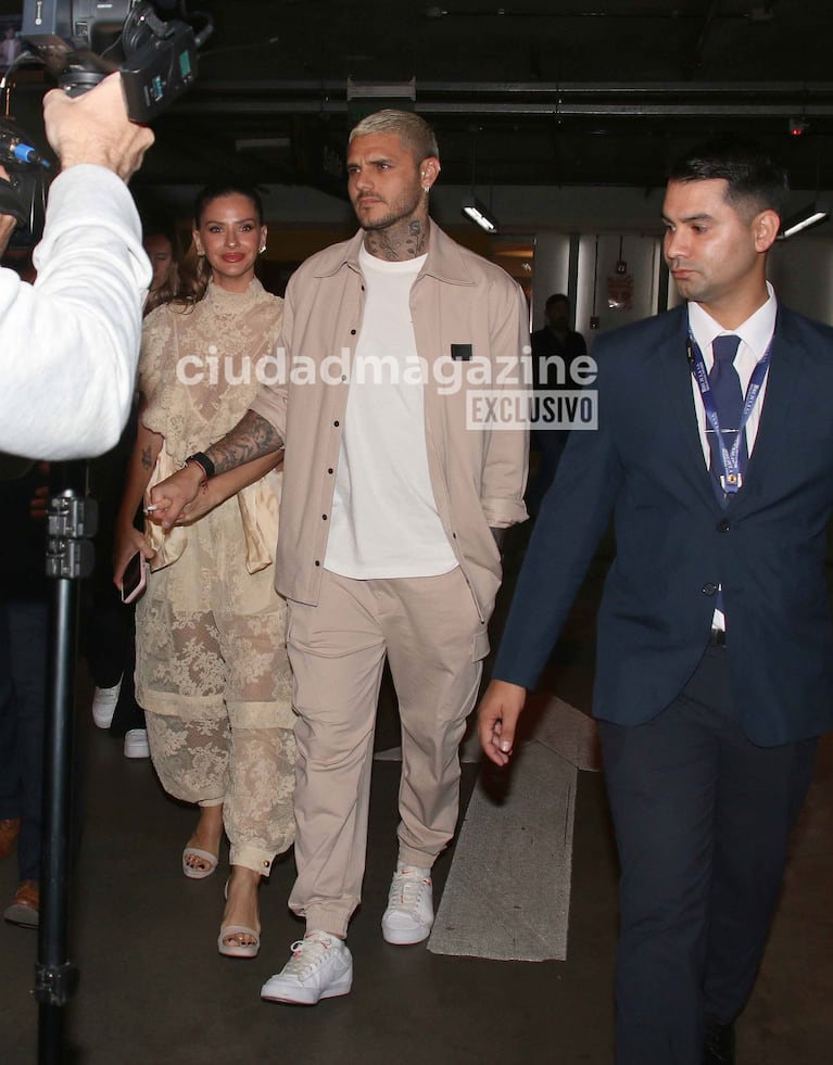 China Suárez y Mauro Icardi (Foto: Movilpress)