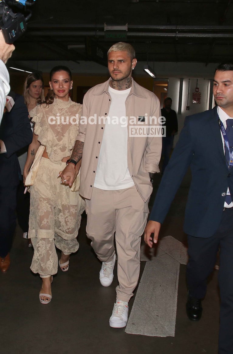 China Suárez y Mauro Icardi (Foto: Movilpress)