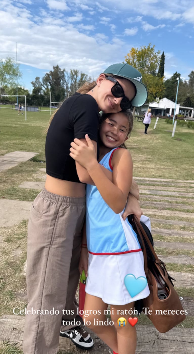 China Suárez y Nicolás Cabré se mostraron orgullosos de Rufina. Foto: IG | sangrejaponesa
