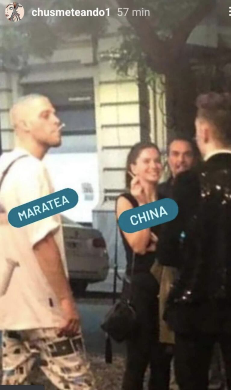 China Suárez y Santi Maratea compartieron una salida con amigos en la noche de Buenos Aires