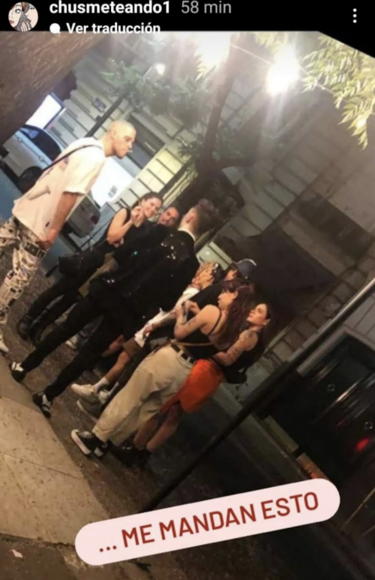 China Suárez y Santi Maratea compartieron una salida con amigos en la noche de Buenos Aires