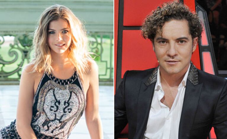 China Suárez y  su romance a la distancia con David Bisbal. (Foto: revista ¡Hola! Argentina y Web)