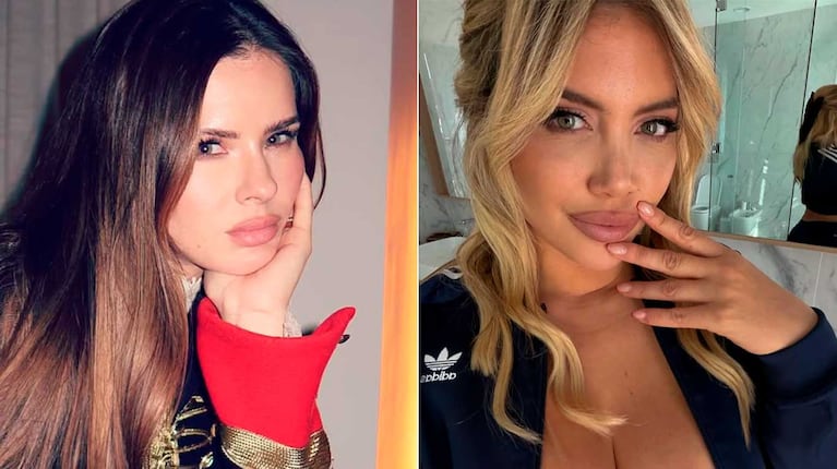 China Suárez y Wanda Nara (Fotos: Instaram @wanda_nara y @sangrejaponesa)
