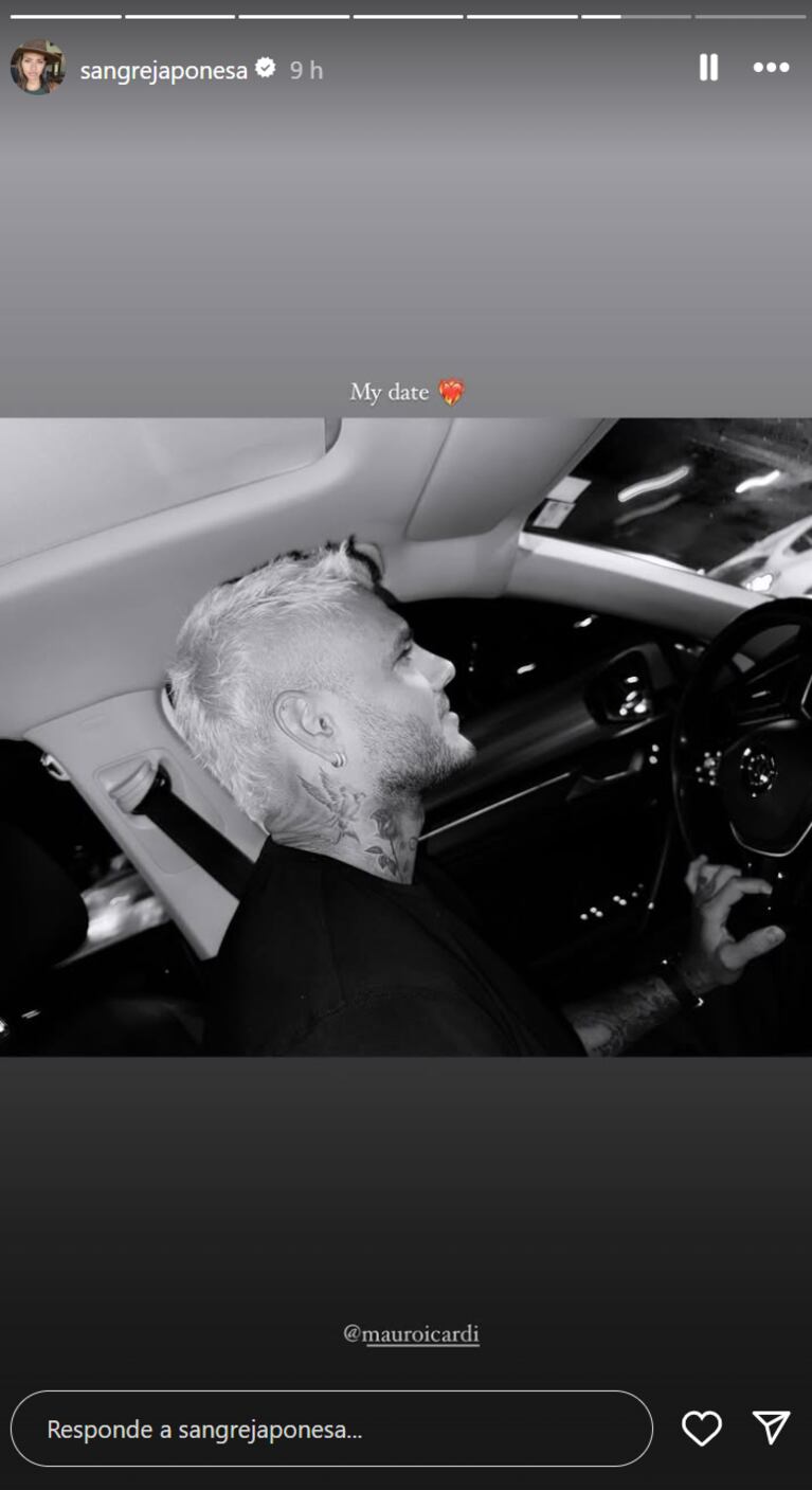 China y Mauro se mostraron enamorados en Instagram.