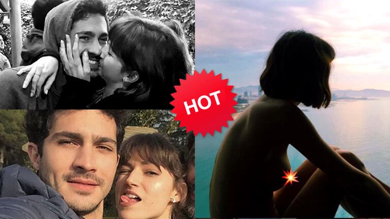 Chino Darín retrató a Úrsula Corberó súper sexy en Barcelona (Foto: Instagram).