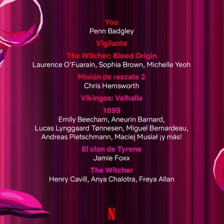 Chino Darín y Peter Lanzani conducirán Tudum, un evento global para fans de Netflix