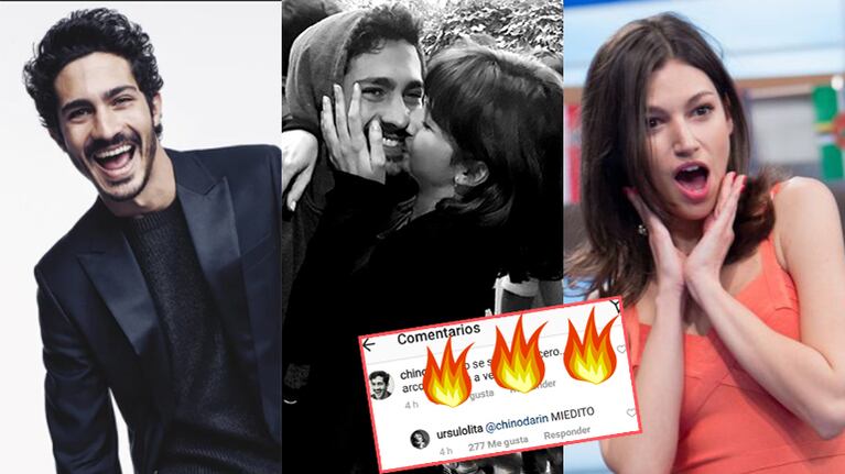 Chino Darín y Úrsula Corberó