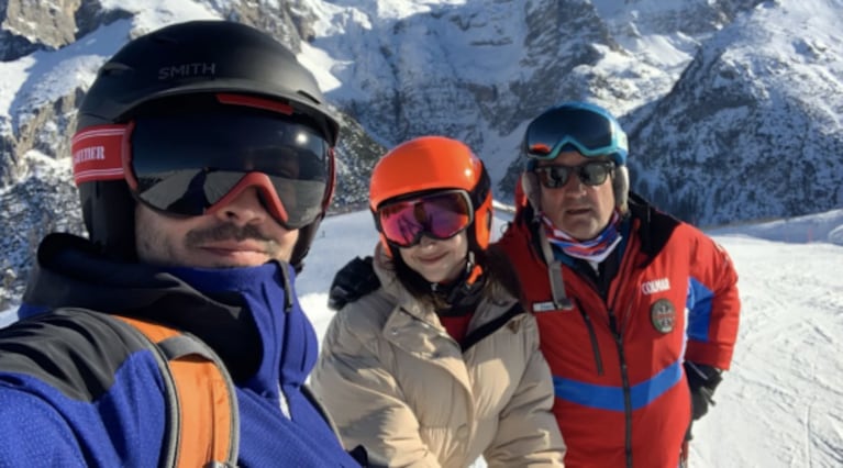 Chino Darín y Úrsula Corberó disfrutan de unas soñadas vacaciones en la nieve europea