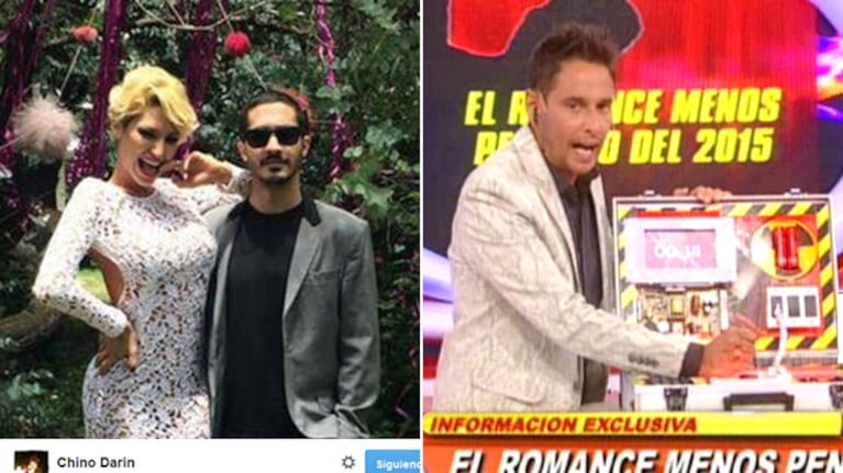 Chino Darín y Victoria Xipolitakis desactivaron la bomba de Infama. (Foto: Twitter)