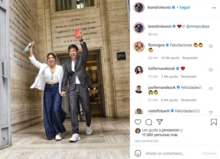 Chino Leunis se casó en secreto con su novia Maca, tras dos años y medio de amor: "Estamos muy felices"