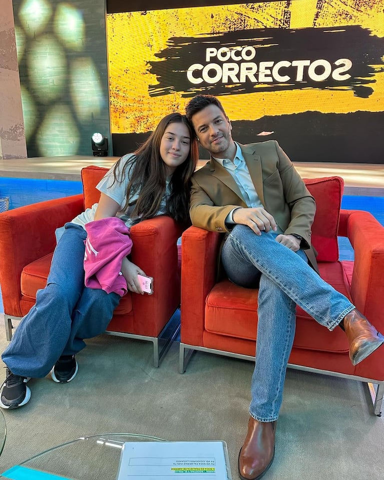 Chino Leunis y Mica Vázquez.