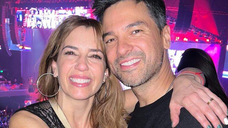 Chino Leunis y su esposa, Magdalena Martínez Picabea. Foto: Instagram