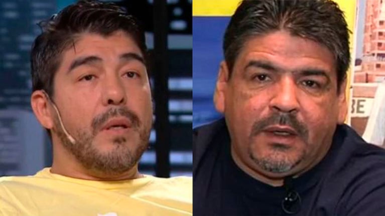 Chino Maradona lamentó la muerte de su tío Hugo.