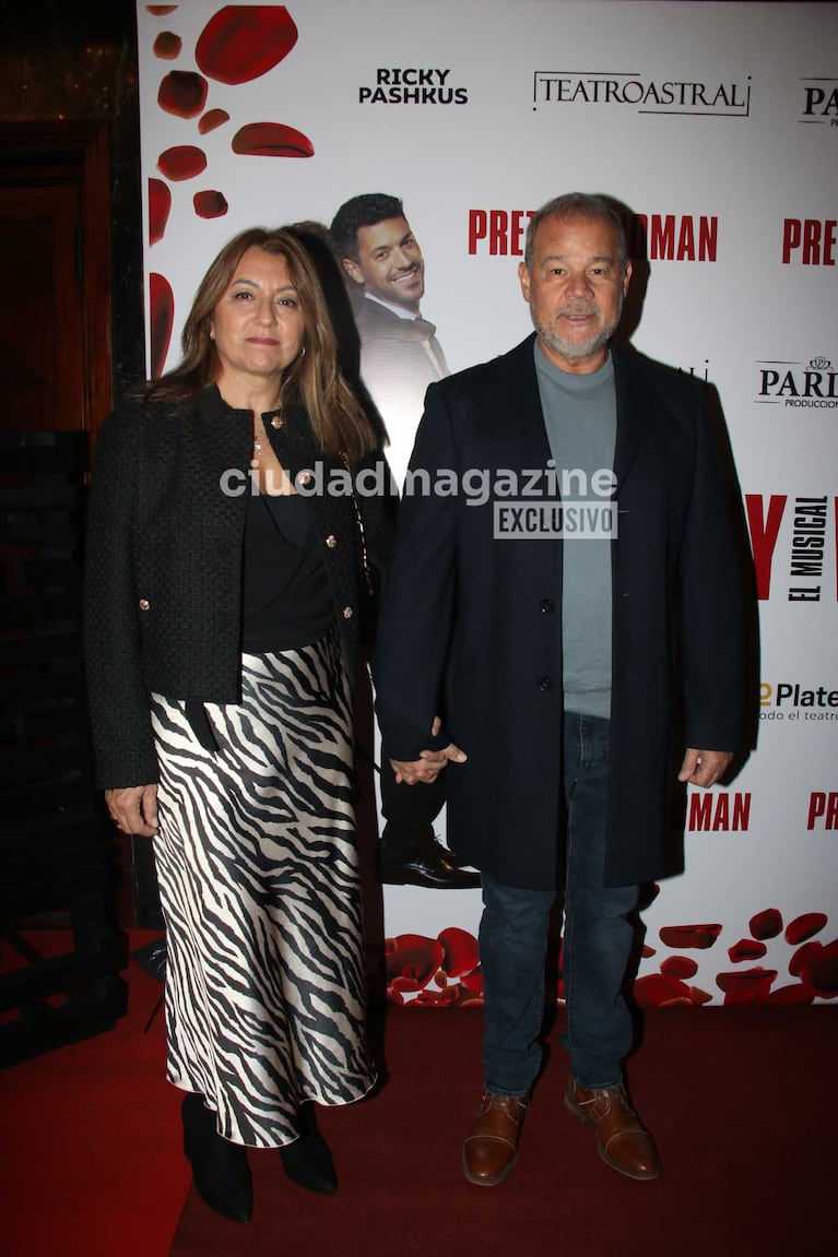 Chino Volpato y pareja (Foto: Movilpress)