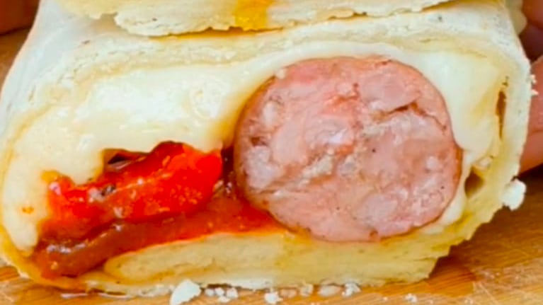 Choriwrap, una receta innovadora para hacer a la parrilla. Foto: Cucinare TV