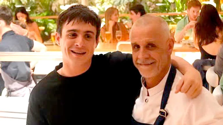 Christian Petersen y su hijo Hans (Foto: Instagram @hhhaaaannnnsss)