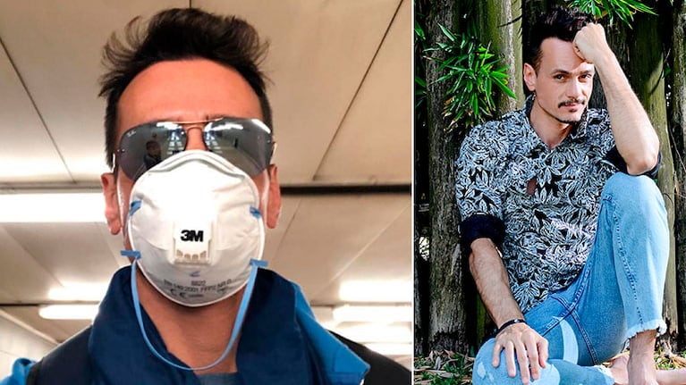 Christian Sancho contó cómo se vive la pandemia de coronavirus en España:  Usé barbijo en distintos lugares