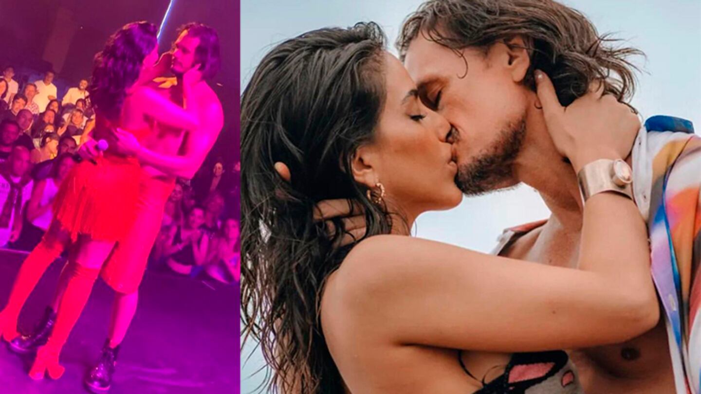 Christian Sancho y Celeste Muriega celebraron su primer aniversario desnudos en la playa