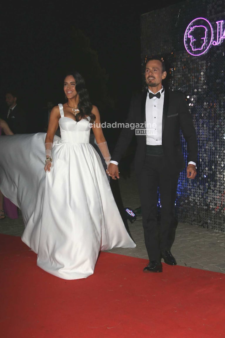 Christian Sancho y Celeste Muriega se casaron frente a sus seres queridos (Foto: Movilpress)