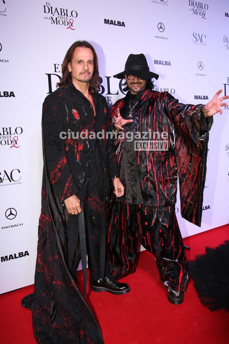 Christian Sancho y Panni Margot (Foto: Movilpress)