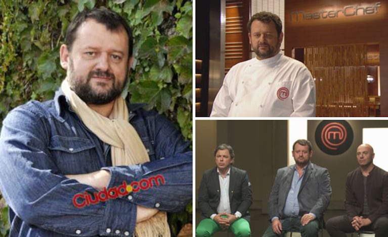 Christophe Krywonis, el jurado malo de MasterChef. (Foto: Ciudad.com y Web)