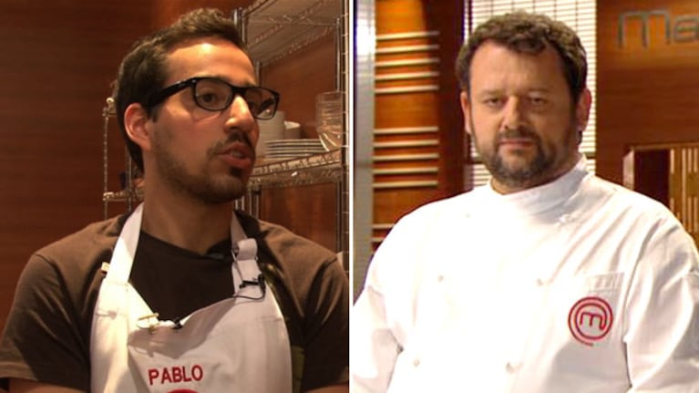 Christophe y su reto 2.0 a Pablo de MasterChef. (Foto: Web)