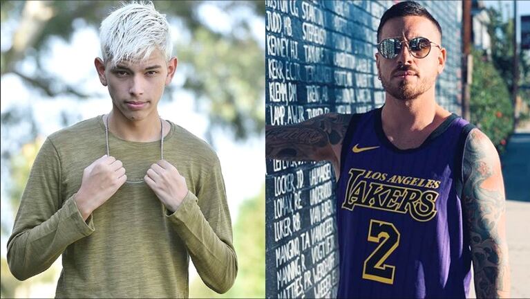 Chyno Agostini compartió supuestos chats con Fede Bal (Fotos: Instagram)