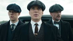 Cillian Murphy (centro), la cara visible de la exitosa serie Peaky Blinders.