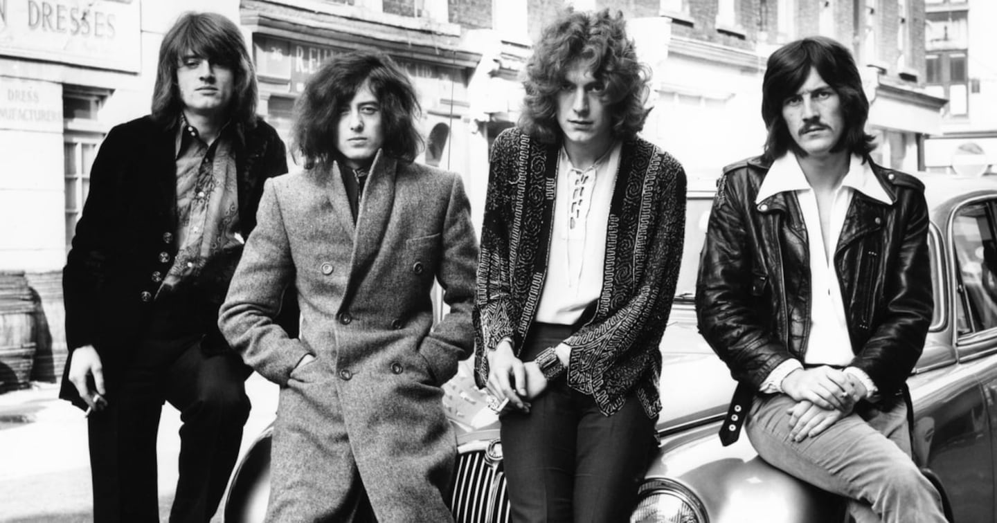 Cinco poderosos temas de la banda británica Led Zeppelin