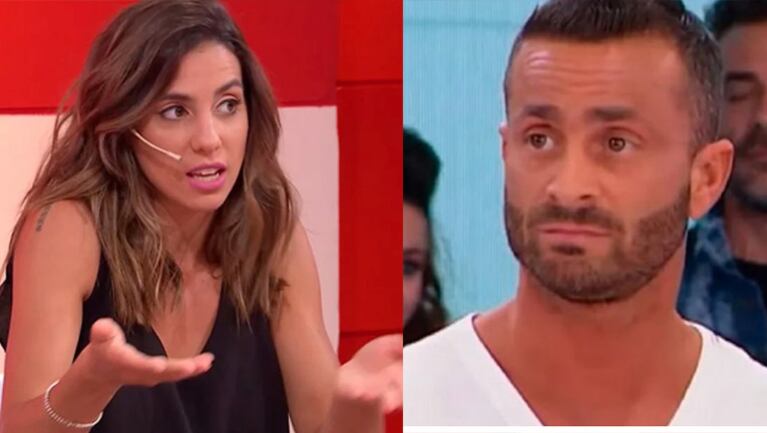 Cinthia aprovechó la oportunidad y se alió con la competencia de su ex.