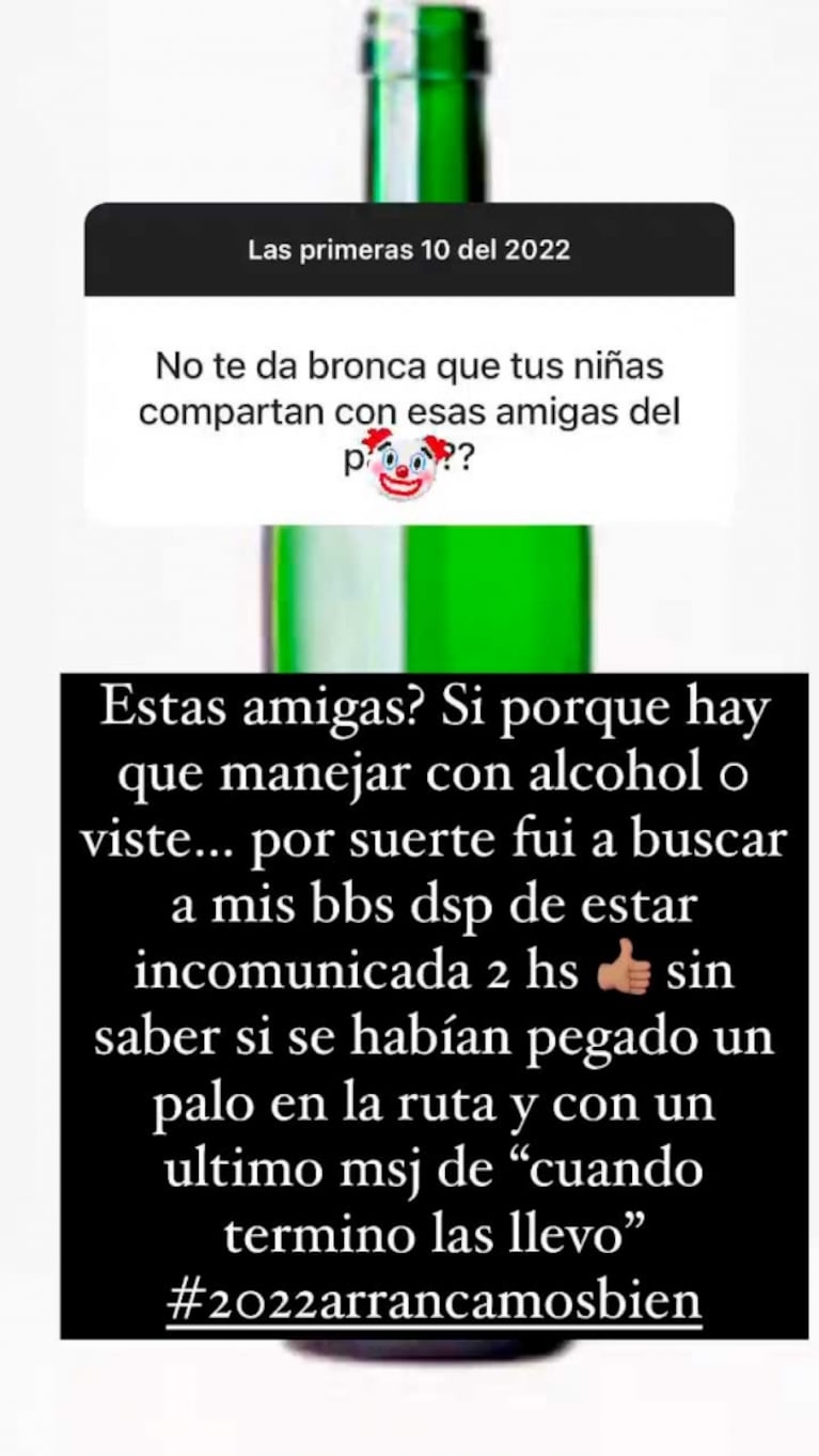 Cinthia Fernández aseguró que tuvo que ir a buscar a sus hijas a la casa de Matías Defederico: "Estuve incomunicada 2 horas sin saber si se habían pegado un palo"