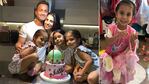 Cinthia Fernández con su novio y su mamá en el cumple de su hija menor: ¡Los amo profundamente!