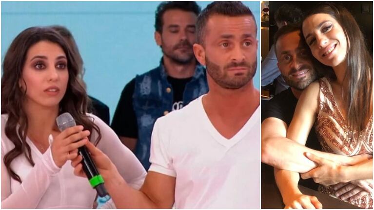Cinthia Fernández confirmó su separación de Martín Baclini en la gala del Súper Bailando que se verá este jueves (Fotos: Web)