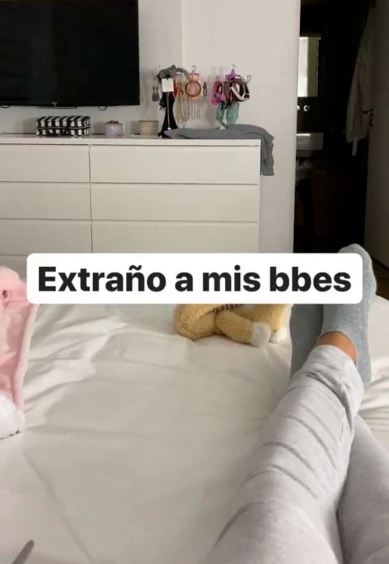 Cinthia Fernández contó que extraña a sus hijas: "Mis bebés se fueron con el padre y siento que falta algo"