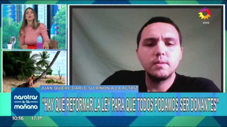 Cinthia Fernández cuestionó con dureza al joven que quiere donarle su riñón a Silvina Luna