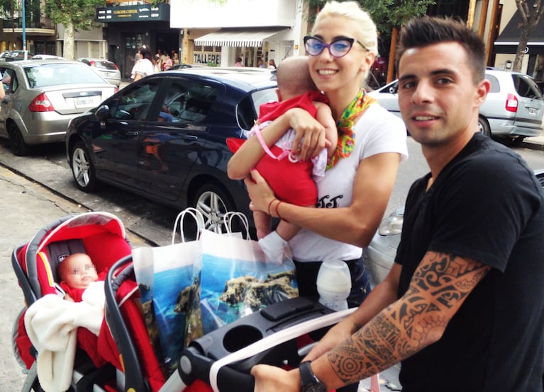 Cinthia Fernández, de paseo por Palermo. (Foto: Ciudad.com)