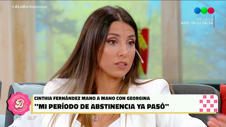 Cinthia Fernández en A la Barbarossa.