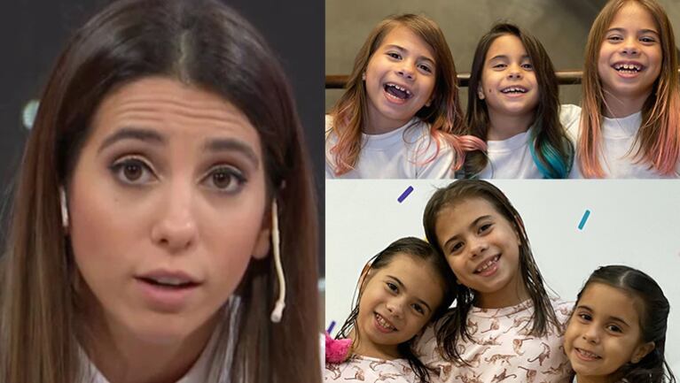 Cinthia Fernández enfrentó las críticas por teñir el cabello de sus hijas.