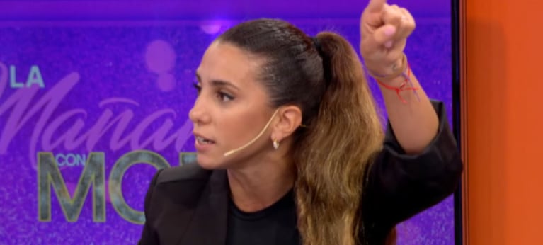 Cinthia Fernández. Foto: captura de pantalla de eltrece