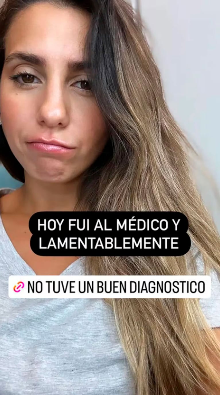 Cinthia Fernández fue al ginecólogo, hizo un chiste sobre la abstinencia sexual y generó polémica